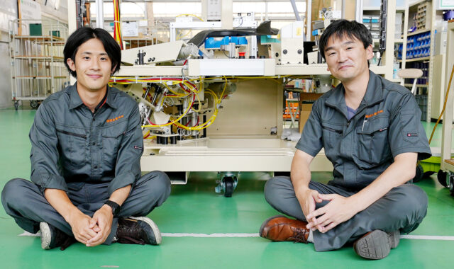 加工事業部-木曽川工場内での撮影-小鳥居と源嶋